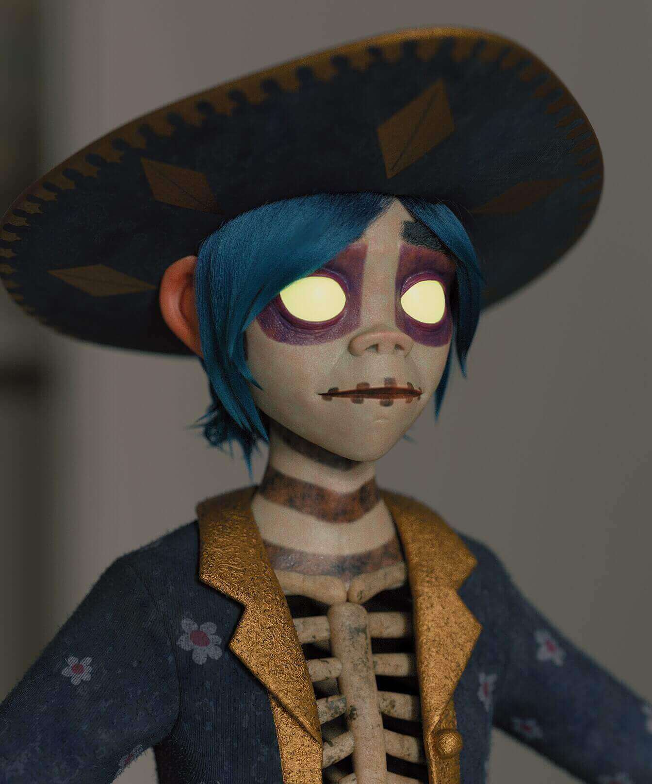 gorillaz concept art